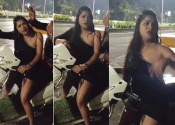 CG Viral VIDEO : नाइट क्लब के बाहर देर रात हंगामा : नशे में टल्ली युवती ने बीच सड़क पर काटा बवाल, पुलिस से भी भिड़ी