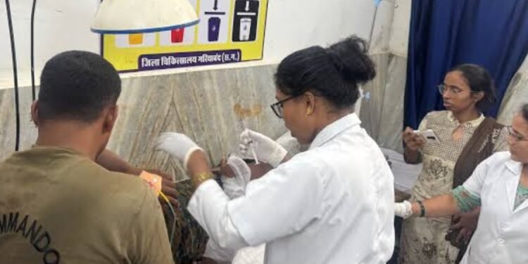 CG News : सर्चिंग पर निकले जवान पर चार भालुओं ने किया हमला, गंभीर हालत में जिला अस्पताल रेफर