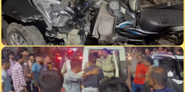 कोरबा में हीट एंड रन में 2 की मौत, शराबी कार चालक ने 3 बाइक और एक सायकल सवार को कुचला, भीड़ ने पुलिस के सामने ही कर दी जमकर पिटाई