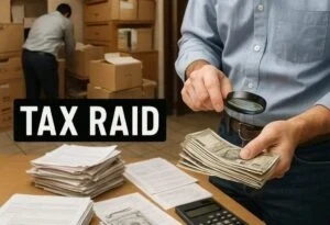 CG GST Raid : 25 से अधिक ठिकानों पर जीएसटी का छापा, 10 करोड़ की पेनाल्टी, बोगस बिलिंग का भंडाफोड़…