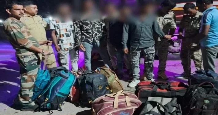 CG Crime : यात्री बस हो रही थी गांजा तस्करी, 9 लाख का गांजा जब्त, 4 तस्कर गिरफ्तार