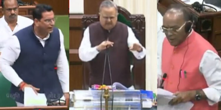 CG Vidhansabha Update : …. जब सदन में भिड़ गये देवेंद्र यादव और अजय चंद्राकर, असंसदीय भाषा पर विधानसभा अध्यक्ष ने लगायी फटकार