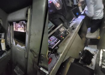 CG : मालगाड़ी के इंजन पर अज्ञात बदमाशों ने किया पथराव लोको पायलट घायल, इंजन का शीशा टूटा, कोयला चोरी गिरोह पर शक