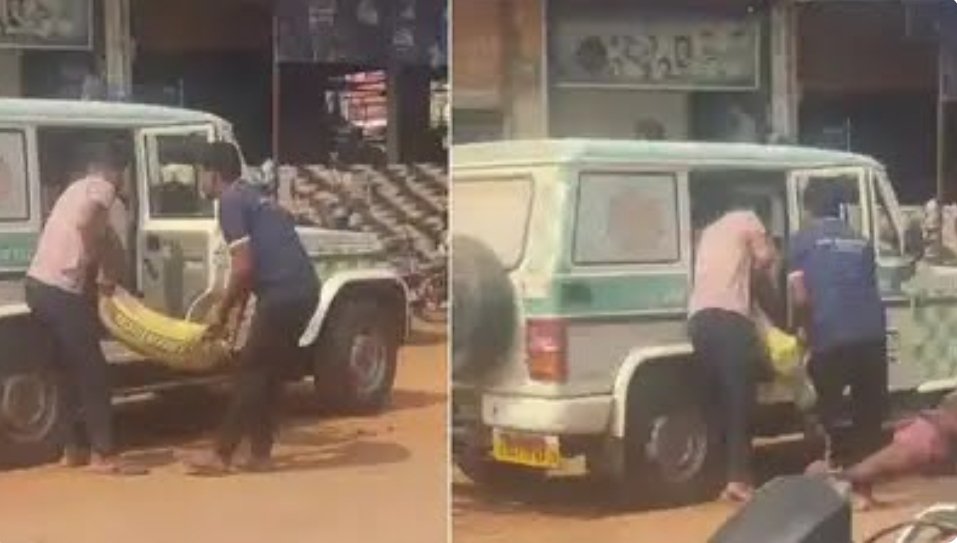 CG News : आपातकालीन सेवा में घोर लापरवाही 102 महतारी एक्सप्रेस में ला रहा था सीमेंट की बोरियां, ड्राइवर बर्खास्त