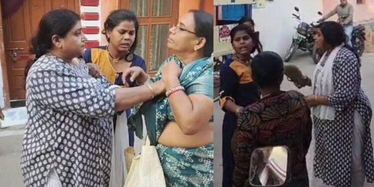CG Viral Video : SIR के दौरान महिला ने BLO से की मारपीट, साड़ी भी खींची, देखें पूरा वायरल वीडियो