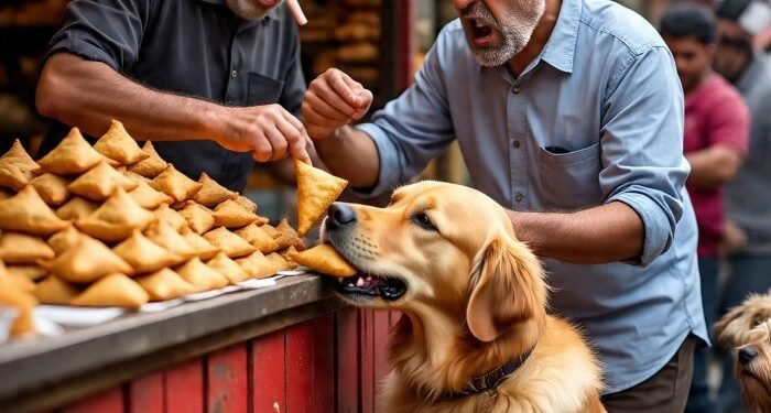 CG News : कुत्ते ने समोसा खाने से किया इंकार …. तो बढ़ गया विवाद, कुत्ते के मालिक ने दुकानदार को पीटा, थाने पहुंचा मामला