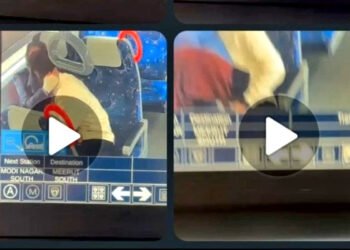 Viral Video : नमो भारत ट्रेन में युवक-युवती की अश्लील हरकत, स्कूल ड्रेस में नजर आए दोनों, सीसीटीवी कैमरे में रिकॉर्ड हुई पूरी फिल्म