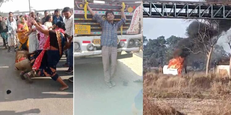 CG Breaking : ग्रामीणों ने पुलिस पर किया हमला, महिला TI गंभीर रूप से घायल, बस-कार में आगजनी, भारी पुलिस बल तैनात देखे पूरा वीडियो