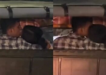 Viral Video : ऑटो बना OYO रिक्शा में बैठकर अश्लील हरकत करते नजर आए कपल देखे वायरल वीडियो