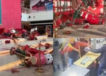 Viral Video : छत्तीसगढ़ बंद का असर : रायपुर में बवाल, मैग्नेटो मॉल में जमकर तोड़फोड़, मारपीट देखें वीडियो