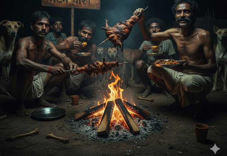 CG Breaking : रेबीज संक्रमित कुत्ते ने जिस बकरे को काटा, उसकी दे दी बलि, 400 ग्रामीणों ने किया मांस सेवन; गांव में दहशत