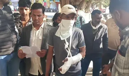 नाबालिग को निर्वस्त्र कर बाजार में घुमाया, प्रेमी – प्रेमिका ने मंदिर में की थी शादी, वीडियो वायरल होने पर चार आरोपी गिरफ्तार
