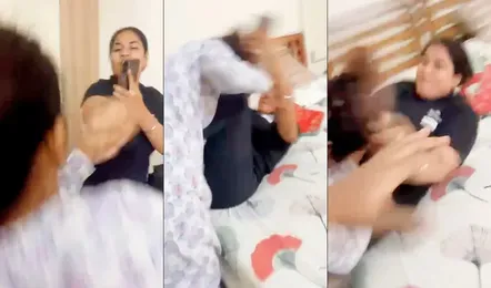 घर में मसाज सर्विस देने आई थी महिला थैरेपिस्ट, लास्ट मिनट के कांड का वीडियो हो रहा वायरल, युवक ने कहा- कॉल द पुलिस