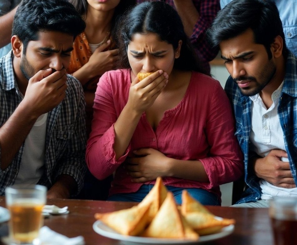 CG News : समोसा खाने के बाद उल्टी, दस्त और पेट दर्द की शिकायत, फूड पॉइजनिंग के कारण 7 लोग अस्पताल में भर्ती