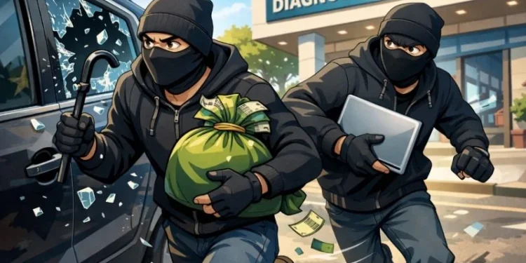 CG Crime : दिनदहाड़े कार का शीशा तोड़कर 10 लाख रूपये और लैपटाॅप की उठाईगिरी, घटना के बाद मचा हड़कंप