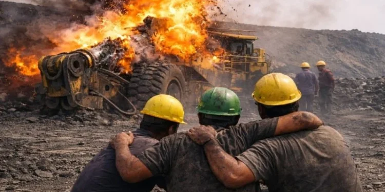 Korba : SECL कुसमुंडा खदान में भीषष हादसा, मशीन मरम्मत के दौरान हाईड्रोलिक सिलेंडर फटा, ऑपरेटर की मौत 2 अन्य घायल