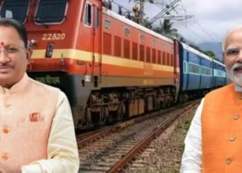 छत्तीसगढ़ में रेलवे विकास को ऐतिहासिक गति: ₹7,470 करोड़ के बजट पर मुख्यमंत्री विष्णु देव साय ने PM मोदी का जताया आभार