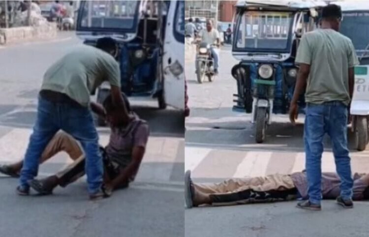 CG Viral Video : चल मेरे भाई …” नशे में धुत दोस्त का दिखा अनोखा याराना, सड़क पर लड़खड़ाती दोस्ती का वीडियो वायरल