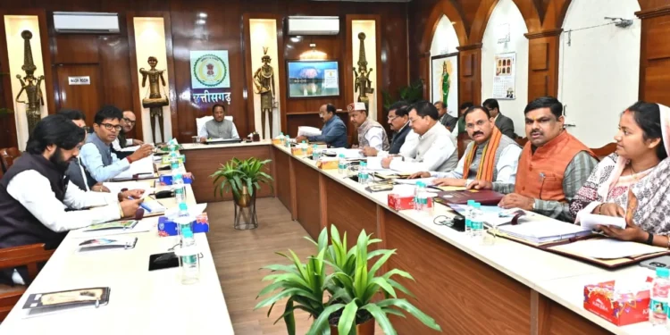 CG Breaking : साय कैबिनेट की अहम बैठक हुई संपन्न, कई महत्वपूर्ण मुद्दों पर चर्चा के बाद लगी मुहर, आप भी जानें सरकार के फैसले