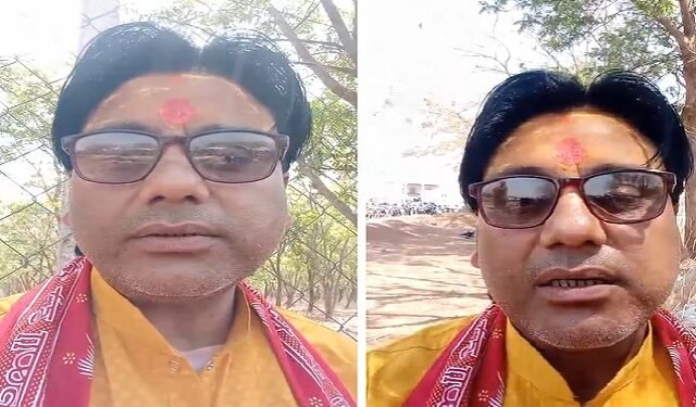 CG : मंत्री राजेश अग्रवाल पर कथावाचक ने लगाया गंभीर आरोप, कहा …. कथा कराने के बाद नहीं दिये पैसे विधानसभा के बाहर आत्मदाह की दी धमकी