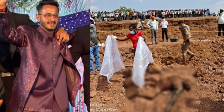 CG Crime : मिट्टी में दबी मिली लाश की हुई पहचान, 5 मिनट में वापस आने की बात कहकर घर से निकला था नितेश