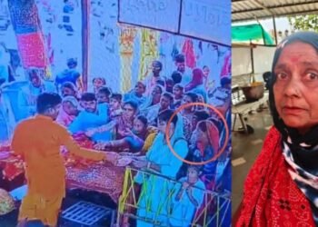 CG News : मंदिर में भीड़ का फायदा उठाकर ये काम कर रही थी शातिर महिला, CCTV में कैद हुई वारदात