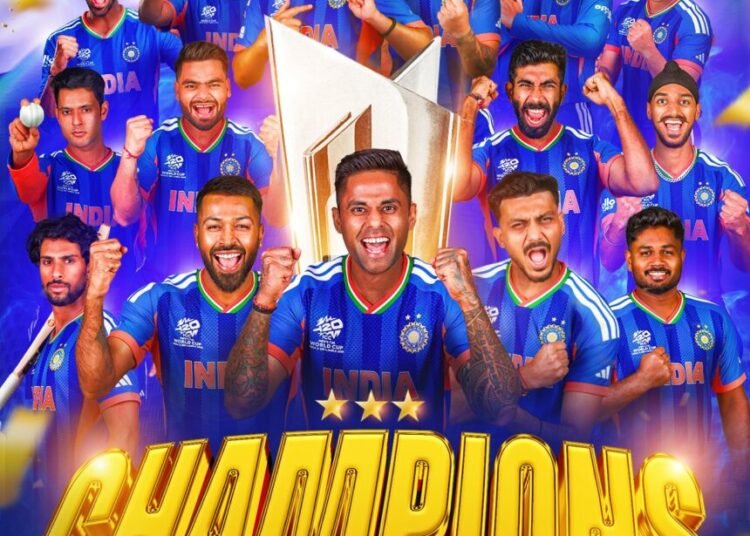 IND vs NZ T20 Final : भारत बना टी20 वर्ल्ड कप 2026 का चैंपियन फाइनल में न्यूजीलैंड को 96 रन से रौंदकर तीसरी बार जीता खिताब