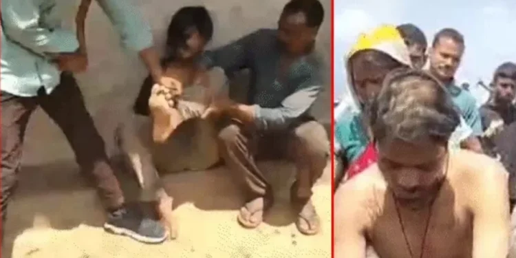 CG News : सरसों चोरी करने पर तालिबानी सजा, ग्रामीणों ने युवक का बाल काटा फिर बंधक बनाकर पीटा, बचाने आये पिता से भी की मारपीट