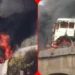 CG Road Accident : भीषण हादसे मेें 2 ड्राइवरों की जिंदा जलकर मौत, तेज रफ्तार हाईवा और ट्रेलर में टक्कर के बाद लगी आग