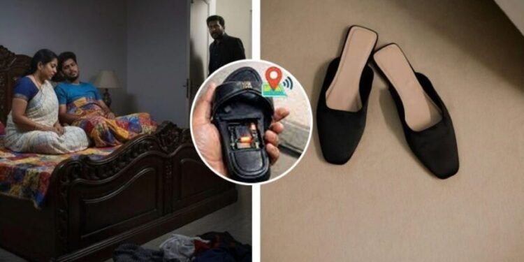 GPS Tracking : चप्पल में GPS लगाकर पत्नी पर नजर, बॉयफ्रेंड के साथ रंगे हाथ पकड़ी गई