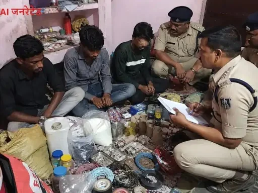 CG News : घर मे मिला बम बनाने का सामान, इलाके में मचा हड़कंप, बम स्क्वॉड और फॉरेंसिक टीम जांच में जुटी