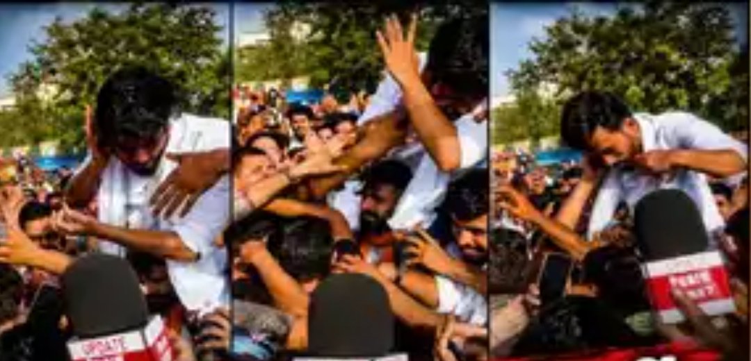 Viral Video : कॉकरोच जनता पार्टी के फाउंडर अभिजीत दीपके पर हमला, प्रदर्शन के दौरान मारे गए थप्पड़, देखें वायरल वीडियो