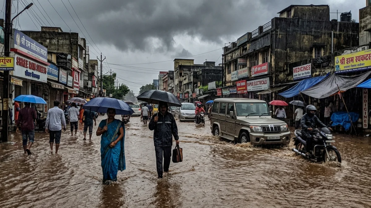 CG Weather Update : रायपुर कोरबा समेत छत्तीसगढ़ के 17 जिलों में भारी बारिश का रेड अलर्ट, अगले 48 घंटे संभल कर रहें