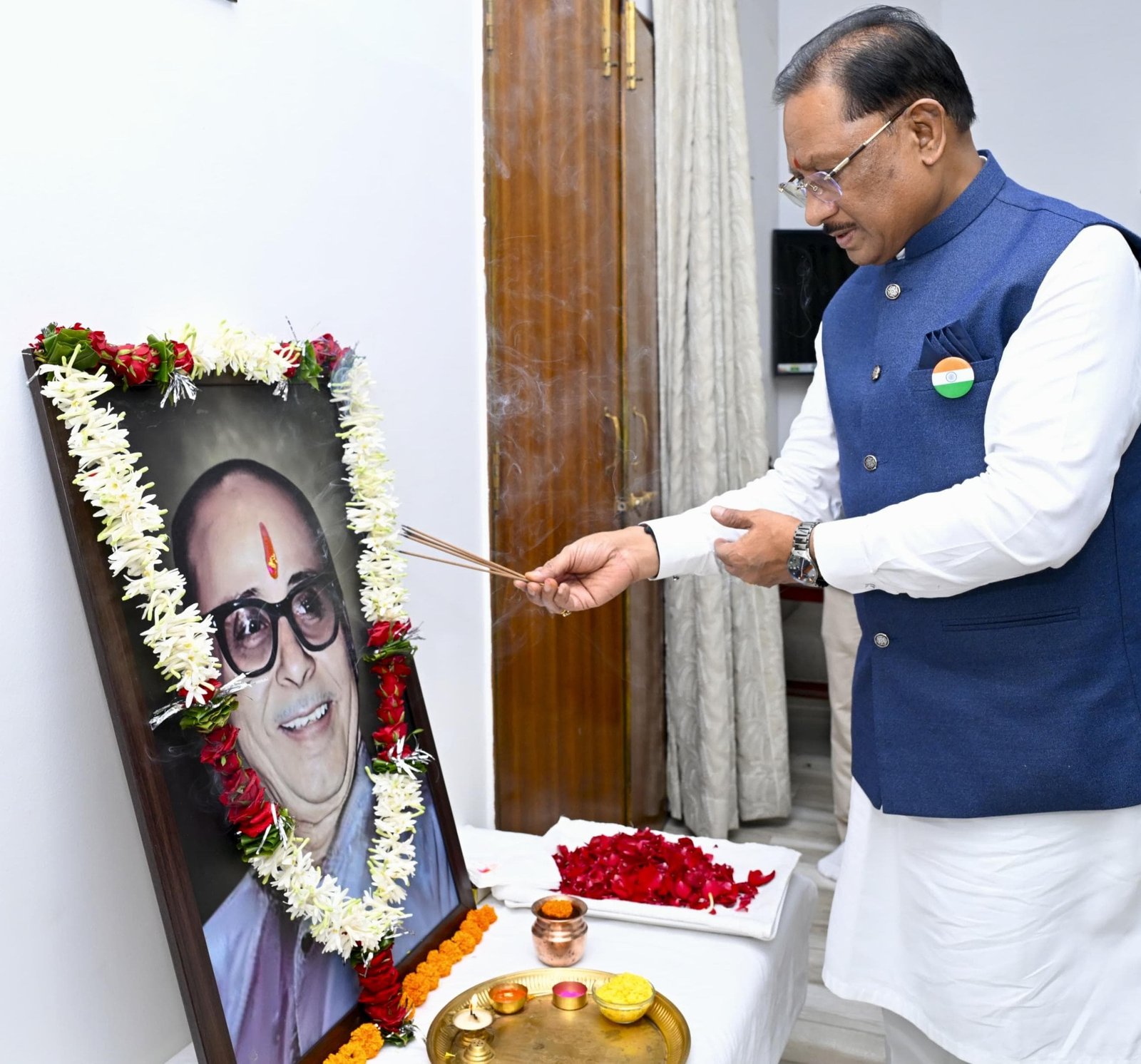 राष्ट्रसेवा, संगठन निर्माण और जनकल्याण के प्रति समर्पित रहा कुशाभाऊ ठाकरे जी का संपूर्ण जीवन – मुख्यमंत्री विष्णुदेव साय