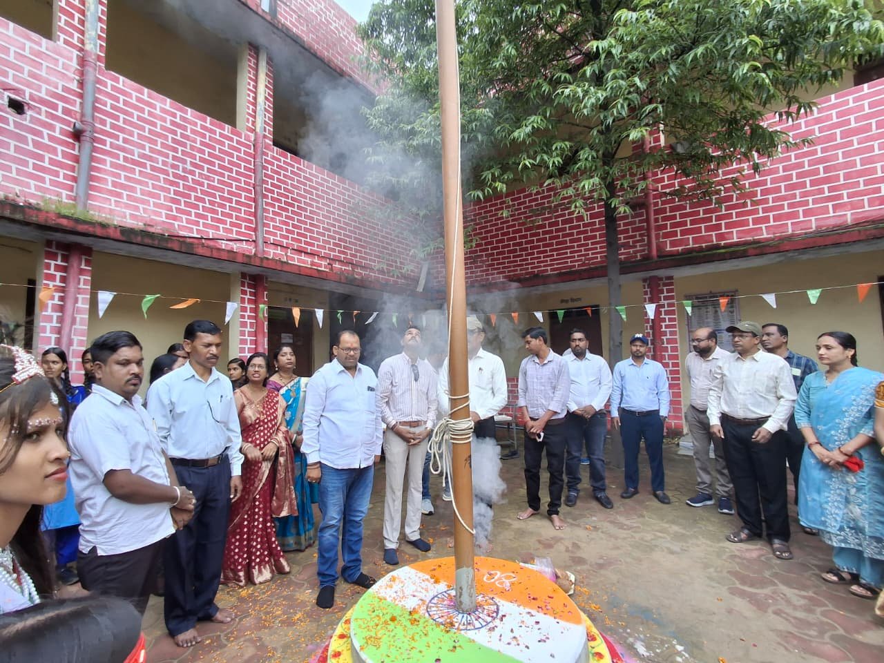 हरदी बाजार में हर्षोल्लास से मनाया गया 80वां स्वतंत्रता दिवस – चुलेश्वर राठौर