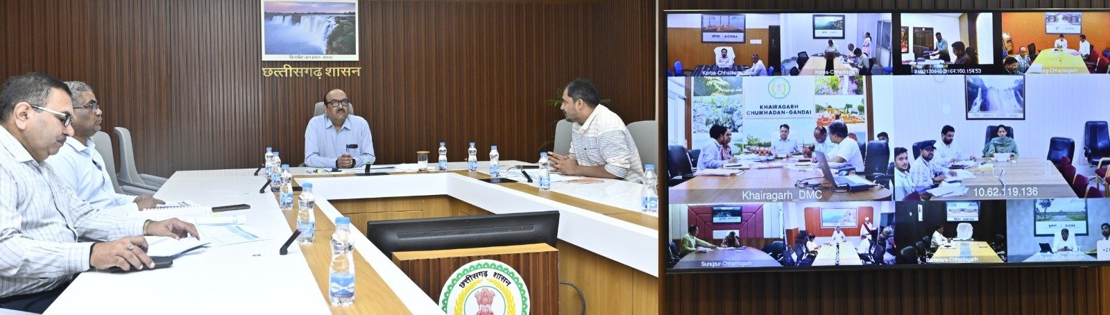 जल-जीवन मिशन के तहत आयोजित हुई कलेक्टर कॉन्फ्रेंस हर-घर जल के लिए कलेक्टर व्यक्तिगत रूचि लें : मुख्य सचिव