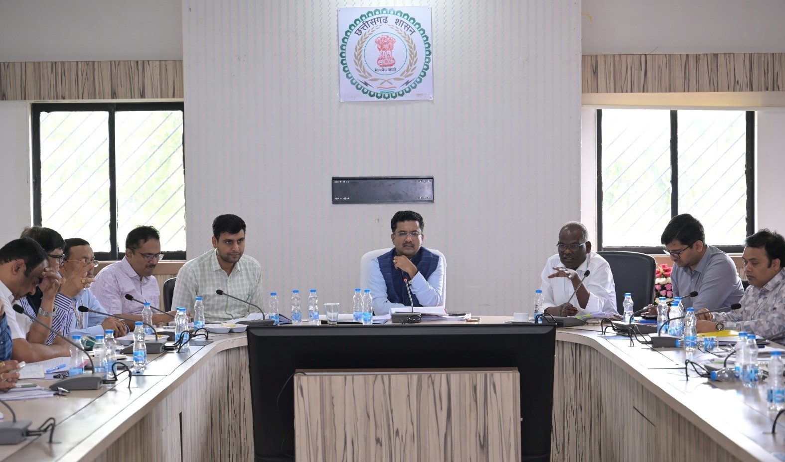 नगरीय प्रशासन विभाग के नए प्रमुख सचिव सोनमणि बोरा ने ली मैराथन बैठक