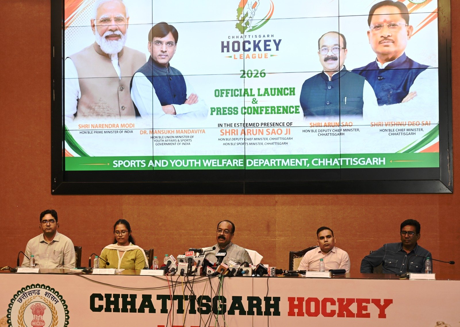 प्रदेश के खिलाड़ियों को राष्ट्रीय स्तर के अनुभव और प्रतिस्पर्धी वातावरण से जोड़ने में अहम भूमिका निभाएगी लीग – अरुण साव