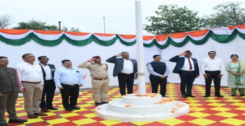 Korba : ‘राष्ट्र निर्माण’ और ‘विकसित भारत’ के संकल्प के साथ बालको में मनाया गया 80वां स्वतंत्रता दिवस