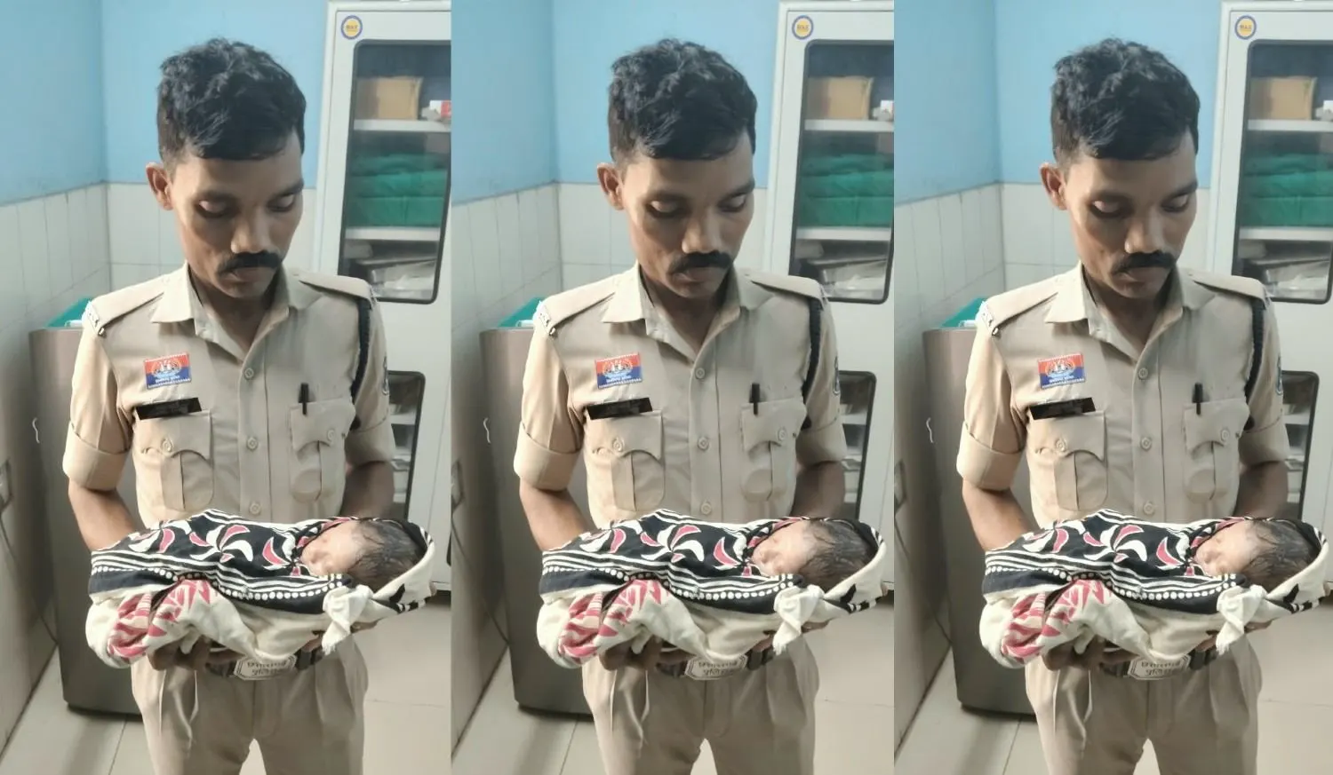 लावारिस मिला 10 दिन का नवजात, डायल-112 टीम ने सुरक्षित अस्पताल पहुंचाया