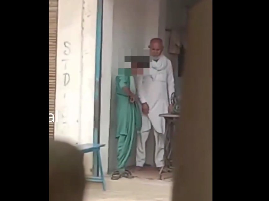 कपड़े सिलवाने गई नाबालिग को गलत तरीके से छूता रहा टेलर.. गंदी करतूत कैमरे में कैद, किया गया गिरफ्तार देखे वायरल वीडियो