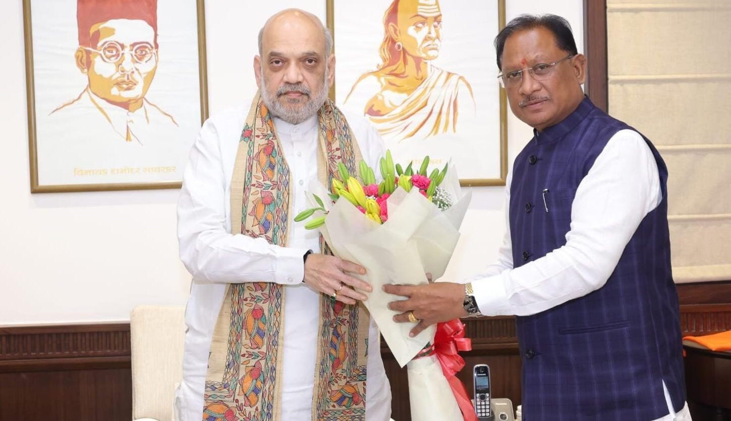 केंद्रीय गृह मंत्री ने दिया हरसंभव सहायता का भरोसा, मुख्यमंत्री साय ने जताया आभार
