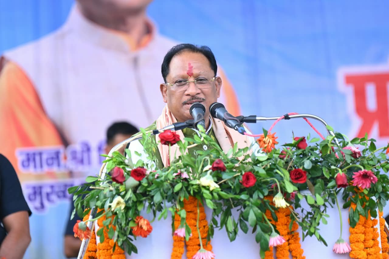 सुशासन के साथ विकास योजनाओं का लाभ अंतिम व्यक्ति तक पहुँचाना हमारी सरकार का संकल्प : मुख्यमंत्री साय